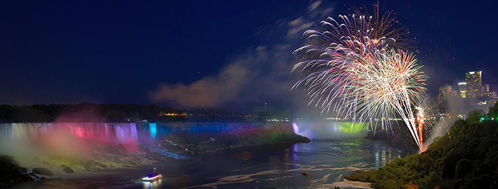 Niagara Falls Fireworks