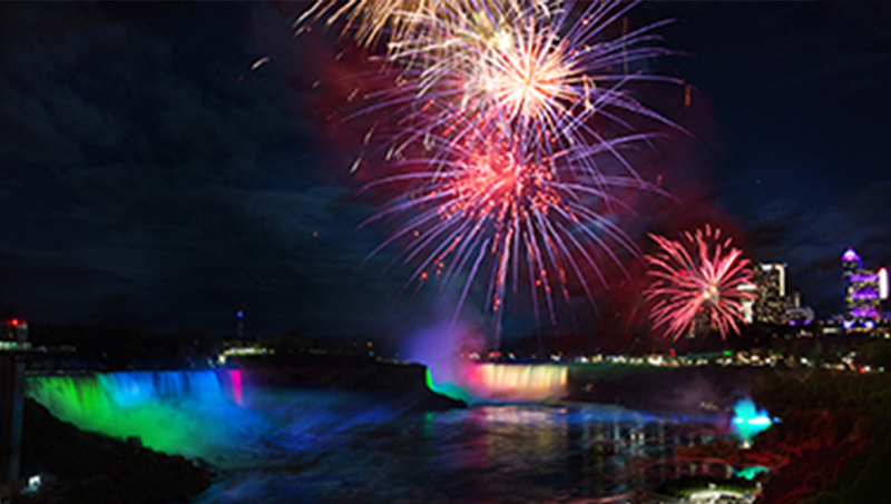 Niagara Falls Fireworks
