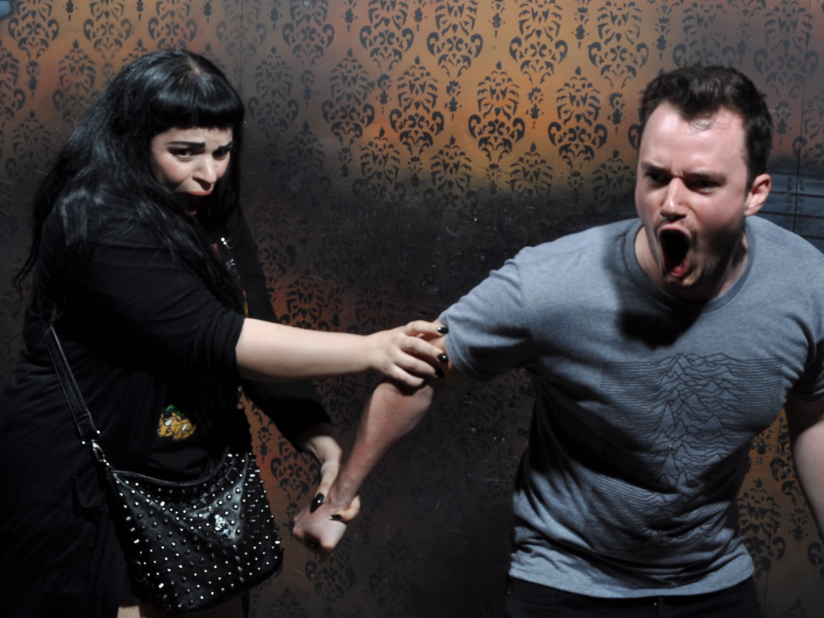 Fear scare. Аттракцион «фабрика страха» (Nightmares Fear Factory).