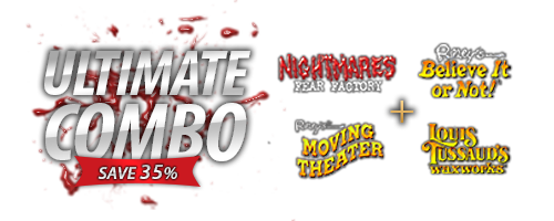 Nightmares Fear Factory Ultimate Combo Tickets