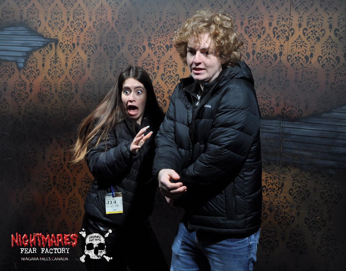 FEAR Pic for Saturday January 14, 2023 Nightmares Fear Factory Fear Pic Clifton Hill Niagara Falls Ontario