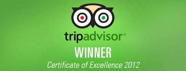 Trip Advisor Award of Excellence